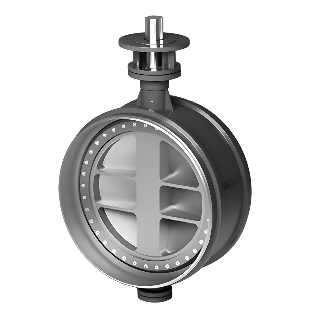 Тройной эксцентриковый сварной дисковый поворотный затвор TAFLINE, серия TL63